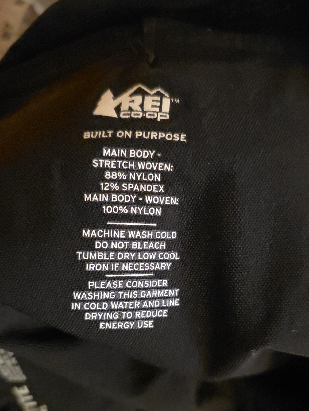 Women's Black REI Outdoor Stretch Pants - Picture 5 of 10